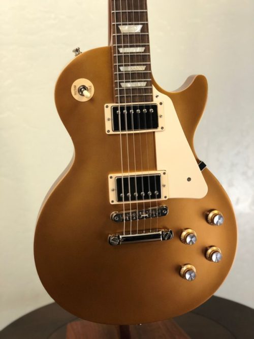 2018 Gibson Les Paul Tribute Satin Goldtop -SOLD- Sun Valley Guitars